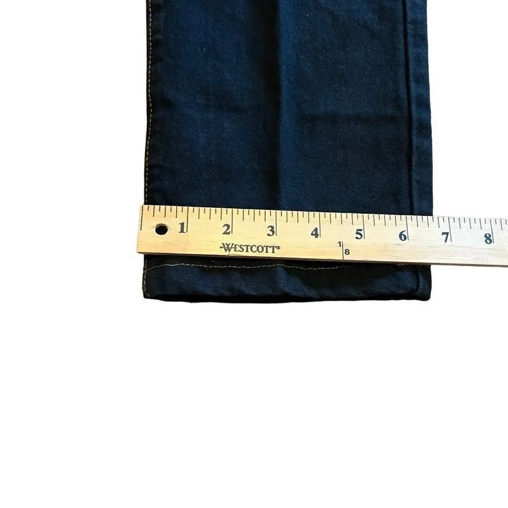 Calvin Klein Black Five Pocket Jeans. Size 6. 32 inch inseam. Great Condition!!